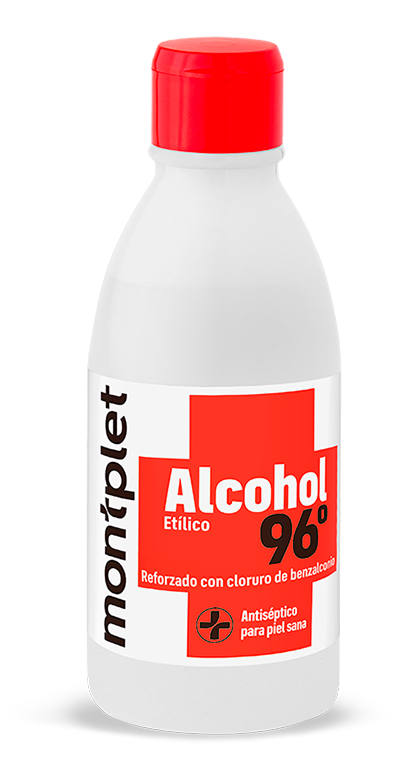 Alcohol etílico 96° rojo 250 ml - Alcoholera Comegsa